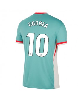 Atletico Madrid Angel Correa #10 Gostujuci Dres 2024-25 Kratak Rukavima